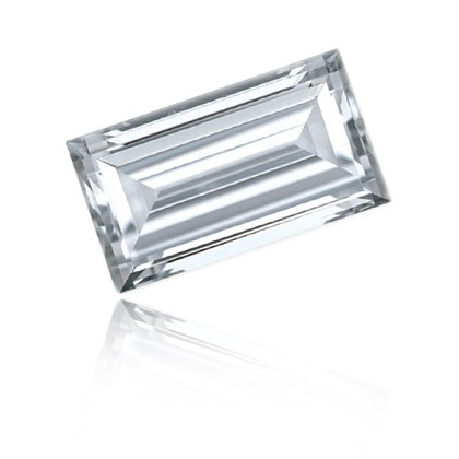 GIA 1ct VVS2 D Baguette diamant 6481898938