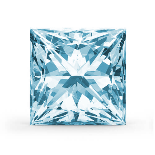 Lab-grown IGI 2.07ct VVS2 FANCY Princess diamant LG642469722