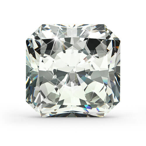 GIA 2.5ct SI1 D Radiant diamant 2427105264