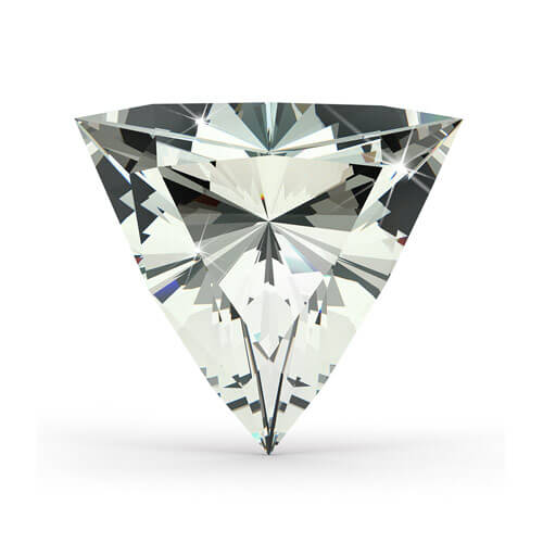 Lab-grown IGI 0.47ct VVS2 D Trilliant diamant LG625419254