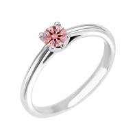 Zásnubný prsteň s certifikovaným fancy pink lab-grown diamantom Markie