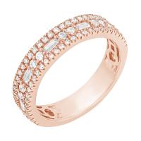 Luxusný half eternity prsteň s lab-grown diamantmi Adallin