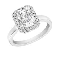 Zásnubný prsteň s emerald diamantom Zahara