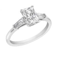 Zásnubný prsteň s emerald diamantom Talena