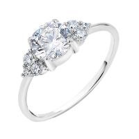Zásnubný prsteň s lab-grown diamantmi Agathe