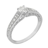 Zásnubný prsteň s diamantmi Nadria