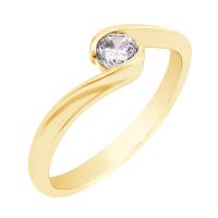 Zásnubný prsteň s lab-grown diamantom Zechi