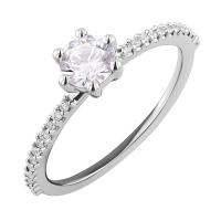 Zásnubný prsteň s lab-grown diamantmi Deloris