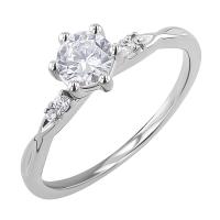 Zásnubný prsteň s lab-grown diamantmi Lorea