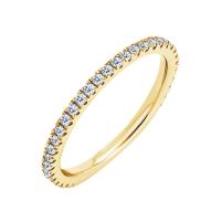 Eternity prsteň zo zlata s 1.25mm diamantmi Archie