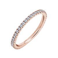 Eternity prsteň zo zlata s lab-grown 1.25mm diamantmi Archie
